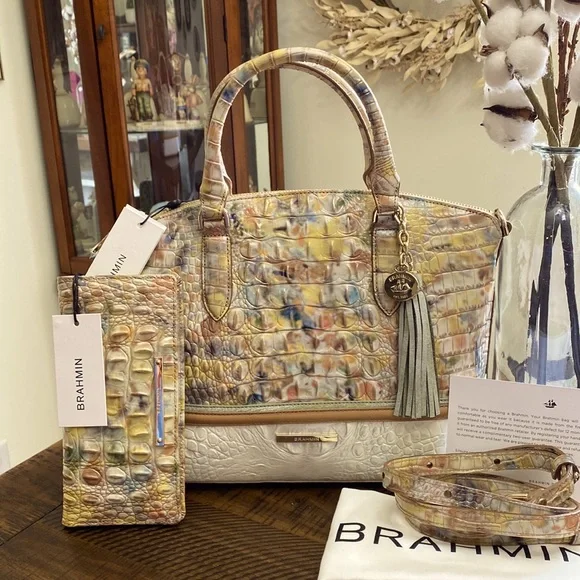 Brahmin Bags Nwt Brahmin Special Edition Purse And Wallet Set